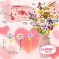 Flower Bouquet Building Blocks 24 kinds