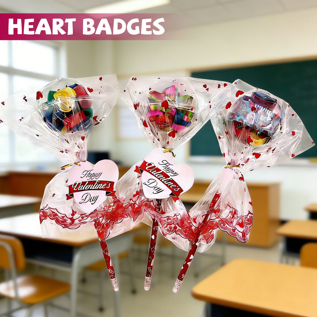 Giant Lollipop Stationery Valentines set