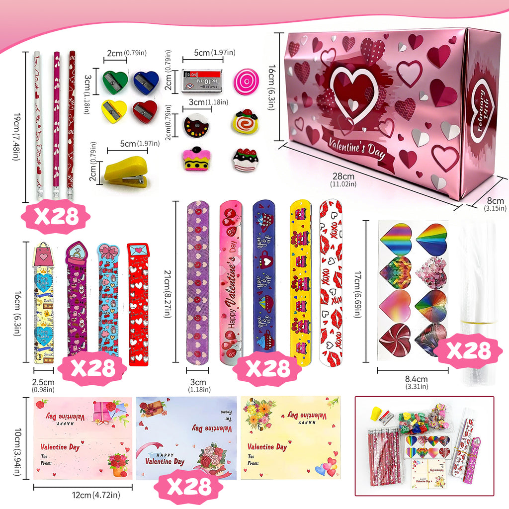 Valentines gift Stationery set 28