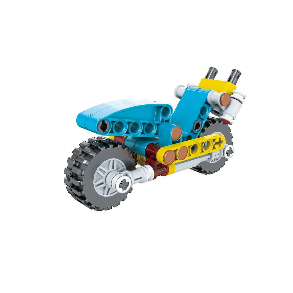 STEM DIY Building Blocks 3in1 (motorcycle 78PCS)  72boxes/CASE