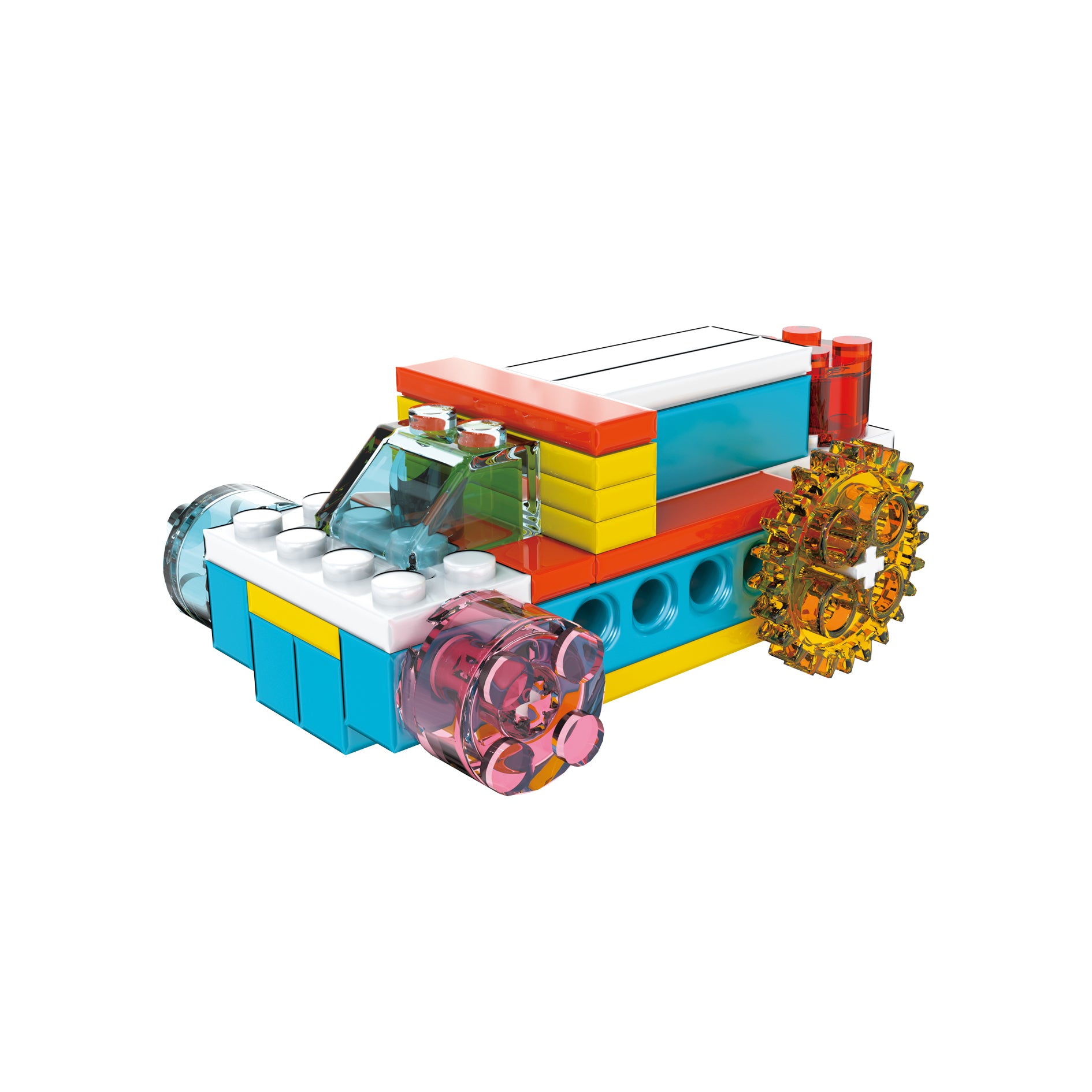 STEM DIY Building Blocks 3in1 (mangonel 54PCS) 72boxes/CASE