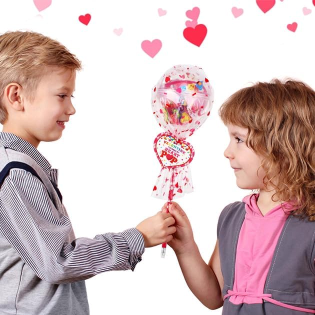 Giant Lollipop Stationery Valentines set