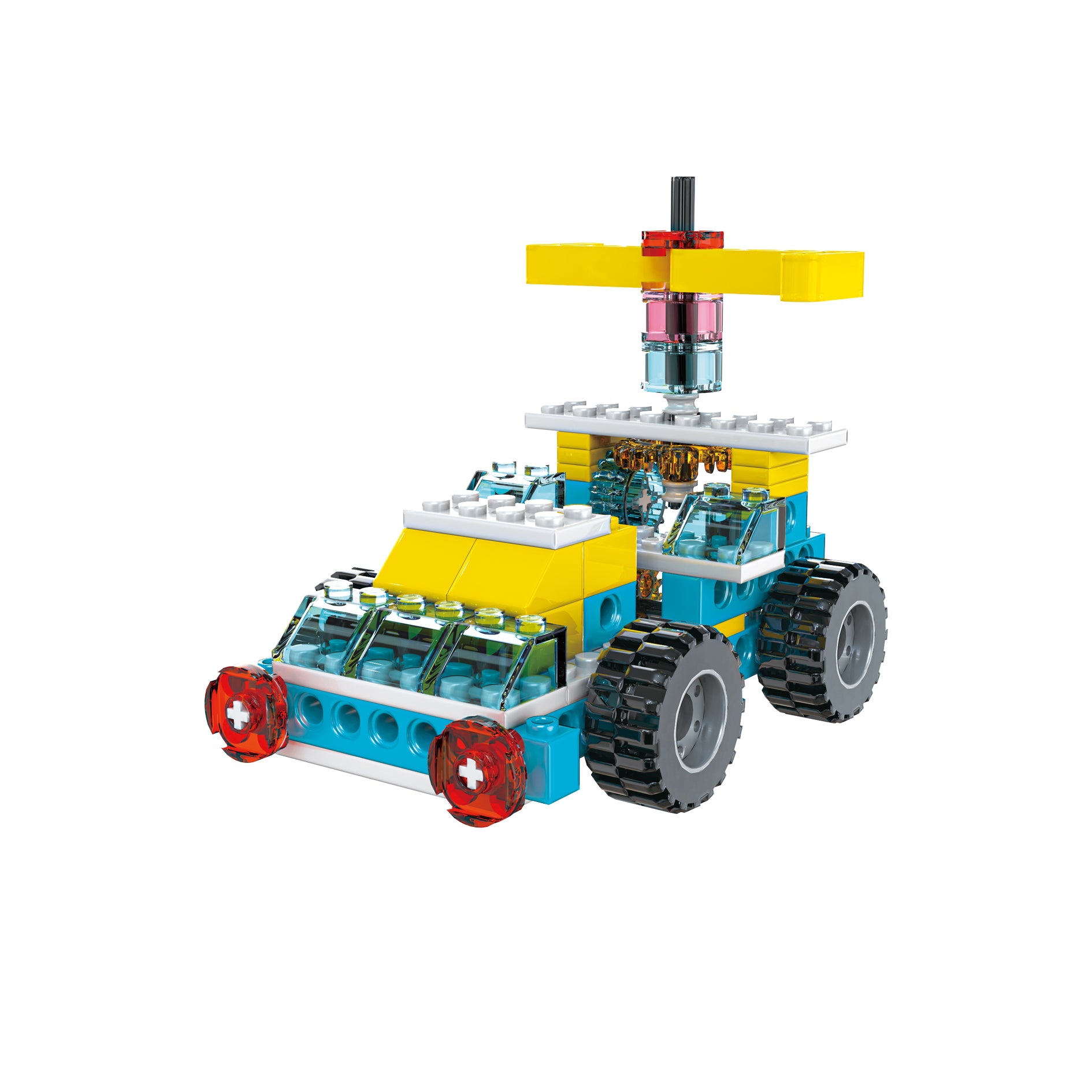 STEM DIY Building Blocks 3in1 (whirlwind car 65PCS)  72boxes/CASE